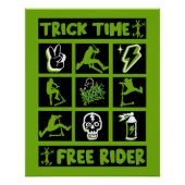 Poster scooter freestyle (Devant)