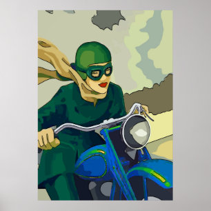 Poster Scooter Girl, add text