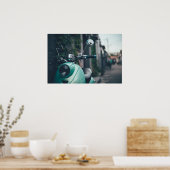 Poster Scooter Retro (Cuisine)