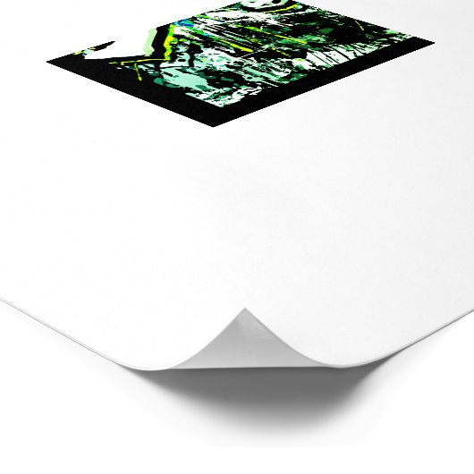 Poster Scooter Retro - Stuntscooter - Kick Stunt Scooter (Coin)