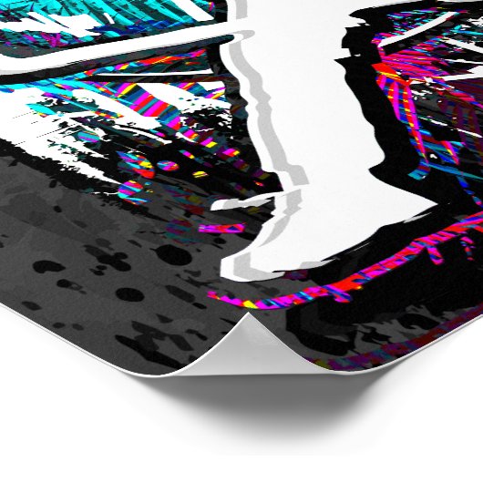 Poster Scooter Retro - Stuntscooter - Kick Stunt Scooter (Coin)