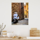 Poster Scooter Toscane (Cuisine)