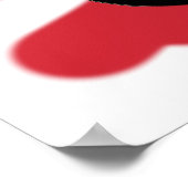 Poster scooter Union Jack Brit (Coin)