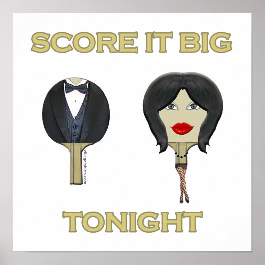 Poster Score Big Pong (Devant)