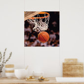 Poster Scoring de basket-ball (Cuisine)
