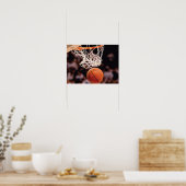 Poster Scoring de basket-ball (Cuisine)