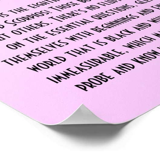 Poster Scorpio (Coin)