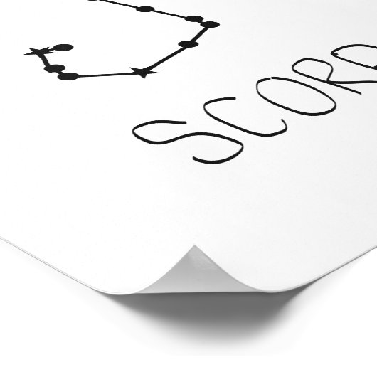 Poster Scorpio (Coin)