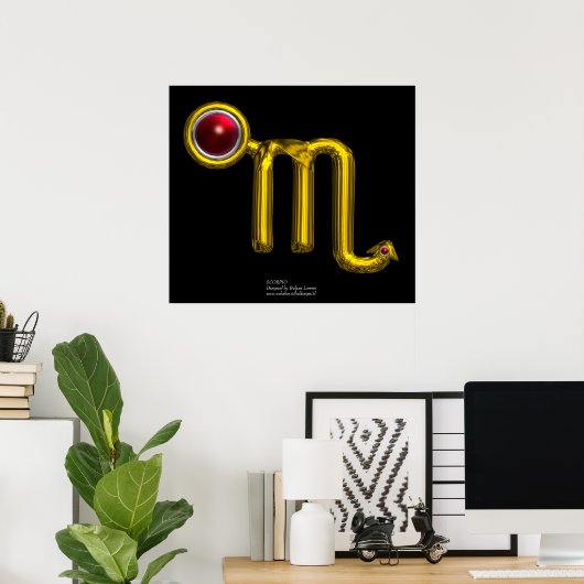 POSTER SCORPIO (Bureau à domicile)