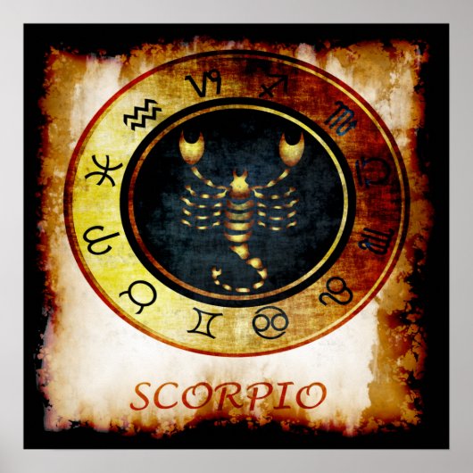 Poster Scorpio (Devant)