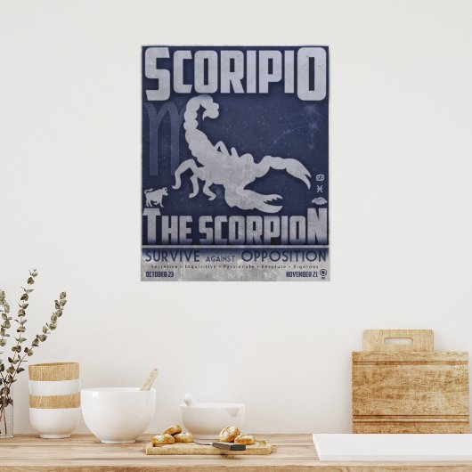 Poster Scorpio (Cuisine)