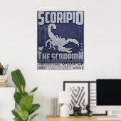 Poster Scorpio (Bureau à domicile)