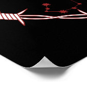 Poster Scorpio Constellation Art céleste gothique foncé (Coin)