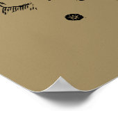 Poster Scorpio Constellation Hevelius 1690 Décor (Coin)