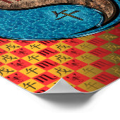 Poster Scorpio & Earth Horse (Coin)