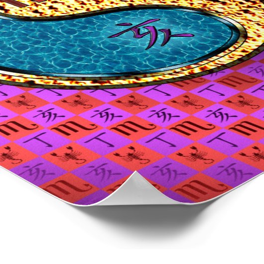 Poster Scorpio & Fire Boar (Coin)