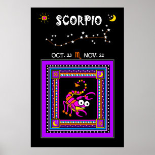 Poster Scorpio Le Scorpian