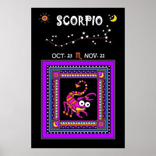 Poster Scorpio Le Scorpian (Devant)
