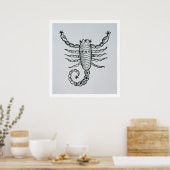 Poster Scorpio (le Scorpion) une illustration de 'P (Cuisine)