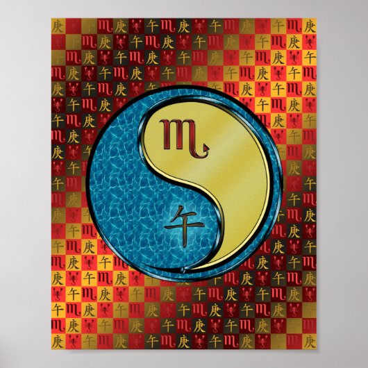 Poster Scorpio & Metal Horse (Devant)