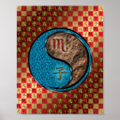 Poster Scorpio & Rat Terre (Devant)