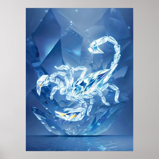 Poster Scorpio, signe zodiaque (Devant)