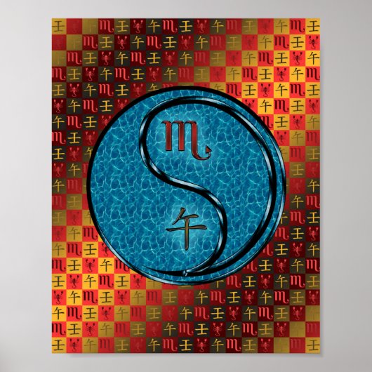 Poster Scorpio & Water Horse (Devant)