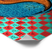 Poster Scorpio & Wood Dog (Coin)