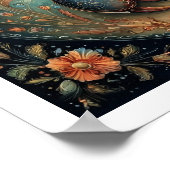 Poster Scorpio Zodiac Birth Sign Astrology Celestial (Coin)