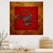 Poster Scorpion (Cuisine)