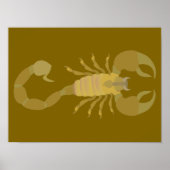 Poster Scorpion (Devant)