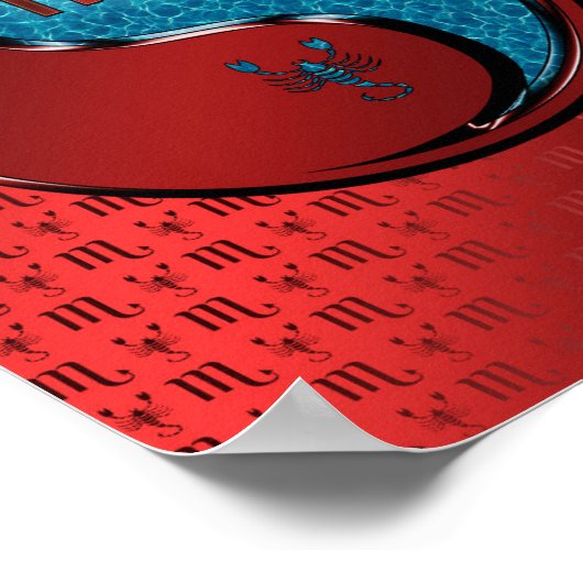 Poster Scorpion (Coin)