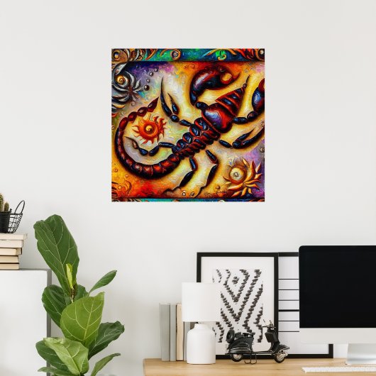 Poster Scorpion 1 (Bureau à domicile)