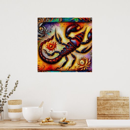 Poster Scorpion 1 (Cuisine)