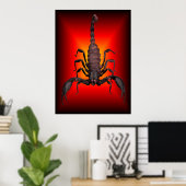 POSTER SCORPION DE GUERRE (Bureau à domicile)