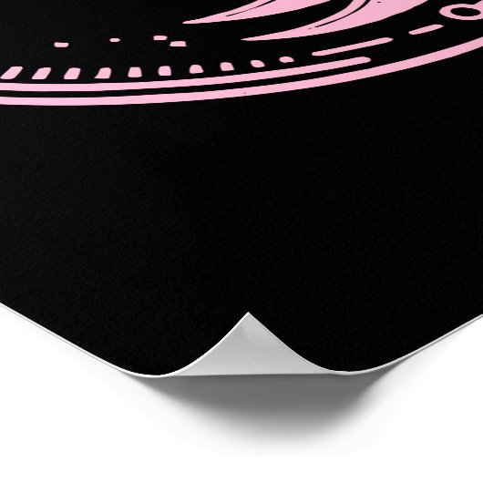 Poster Scorpion rose Astrologie Scorpion SIGNE Zodiaque (Coin)