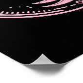 Poster Scorpion Rose Astrologie Signe du Zodiaque Scorpio (Coin)