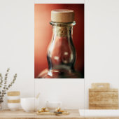 Poster Scotch simple malt (Cuisine)