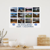 Poster Scotland - Écosse - Ecosse - Caledonia (Cuisine)