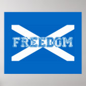 Poster Scotland Freedom (Devant)