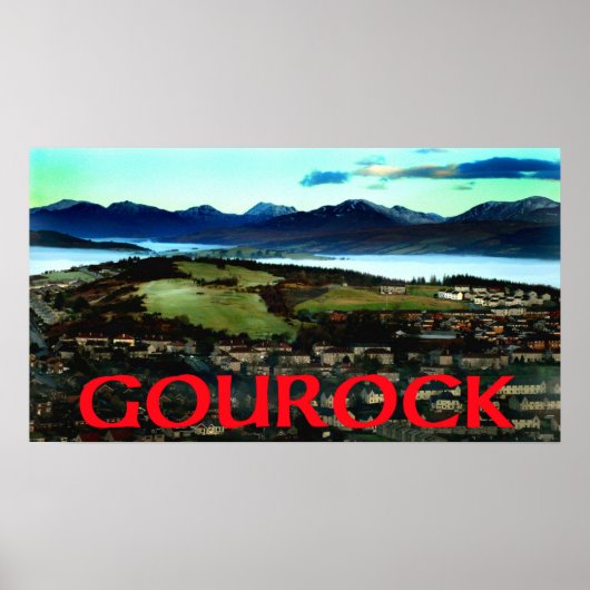 Poster scotland gourock (Devant)