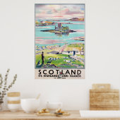 Poster Scotland vintage travel (Cuisine)