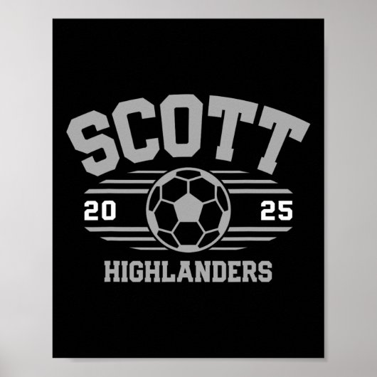 Poster Scott Ers Soccer Byll 2025 (Devant)
