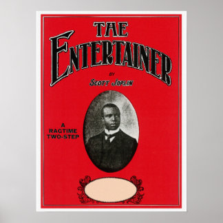 Poster Scott Joplin Song Sheet Cover