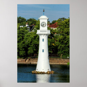 Poster Scott Memorial, Roath Park Lake, Cardiff, Pays de