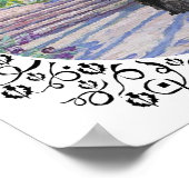 Poster Scottie in Springtime Garden (Coin)