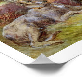 Poster Scottish boy with wolfhounds in a Highland landsca (Coin)