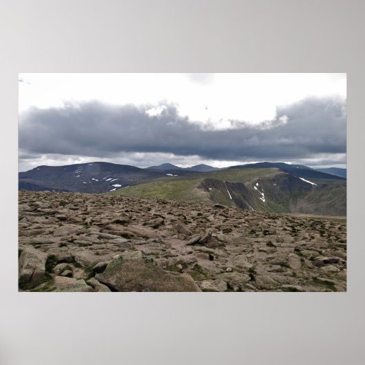Poster Scottish highlands (Devant)