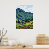 Poster Scottish highlands (Cuisine)
