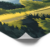 Poster Scottish Highlands Royaume-Uni Travel (Coin)